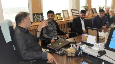 بازدید علیرضا دبیر رئیس فدراسیون كشتی از ذوب آهن اصفهان