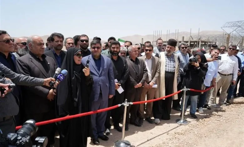 ریل گذاری راه آهن شهركرد با ریل ذوب آهن اصفهان